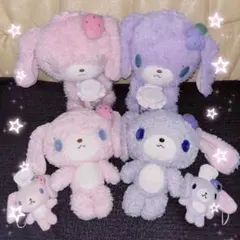 ポムポムプリン マスコット キーホルダー ボールチェーン ぬいぐるみ