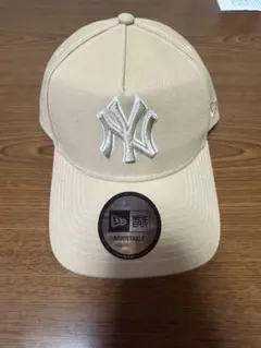 New Era ニューヨーク・ヤンキース ベージュキャップ