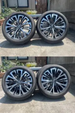ヤリスクロス 純正ホイールタイヤ(走行少)セット+ナット+ロックナットのサムネイル