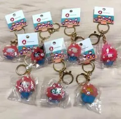 サンリオ　ミャクミャク クリアキーホルダー 全種類コンプリートセット