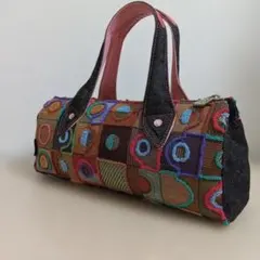 【Think Bee！】シンクビー マルチカラー　デニム 幾何学模様