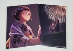 鬼滅の刃 無限城編 猗窩座再来 入場者特典 イラストボード 恋雪 2枚