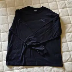 FUJII KAZE ブラック 長袖シャツ M キリがないから　きりんTシャツ