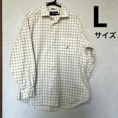 NAUTICA ノーティカ メンズ長袖シャツ　コットンシャツ