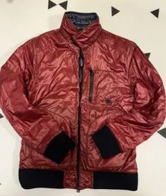 赤 ネイビー キルティングジャケット