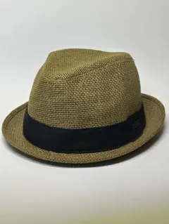 RVCA天然草ストローハット⚫︎美品⚫︎59-60cm(L/XL)