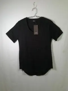 タニ ジャパン Tani Japan Vネック半袖Tシャツ ブラック 3着セット 