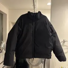 ANOTHER OFFICE　Snowman Down Jacket black