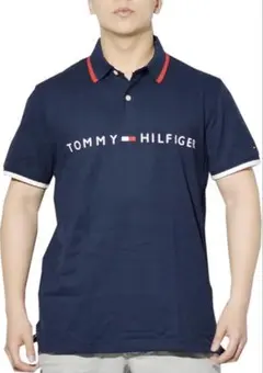 TOMMY HILFIGER トミーヒルフィガー 半袖 ポロシャツ Lサイズ