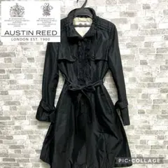 ☆美品☆AUSTIN REED ブラック ロングコート　38のサムネイル