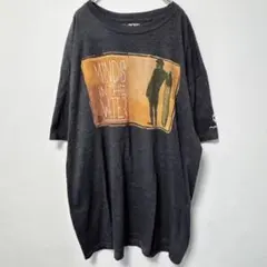 美品⭐️ビラボン クルーネック 半袖 プリント Tシャツ XL 濃灰 ビッグサイズ