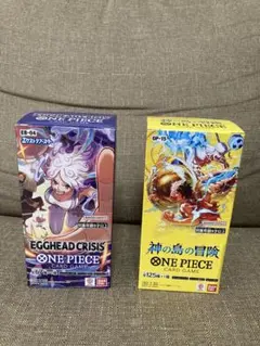 ワンピース 未開封テープ付き EGGHEAD CRISIS 未開封ボックス 2個
