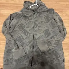 DOARAT カセットテープ柄 フルジップパーカー