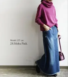 【完売品】タートルネック コットンニット レディース 長袖 and it