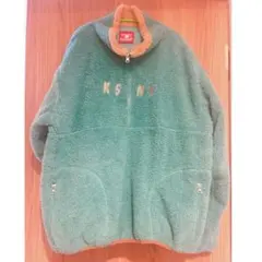 【古着】キュウソネコカミ　ハーフジップフリース　XL