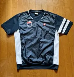 ルコックゴルフウインド素材×ストレッチ半袖ジャケットLL