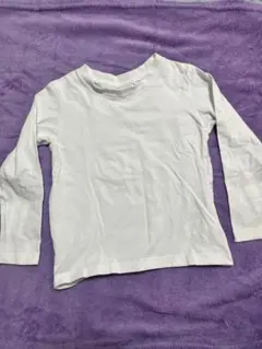 ELFINDOLL ホワイト 白　長袖カットソー ロンT 110