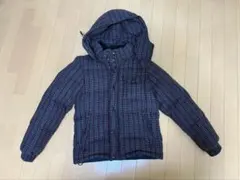 グリーンレーベルリラクシング　ダウンジャケット　メンズ　チェック　Sサイズ