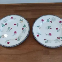 ウェッジウッド　フルーツシンフォニー　プレート５枚　ケーキ　中皿 未使用品】ウェッジウッド（WEDGWOOD）フルーツシンフォニー