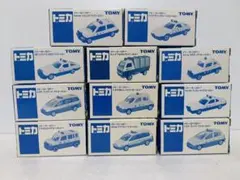 トミカ　イトーヨーカドー　７台まとめて トミカ イトーヨーカドー限定 消防指揮車＋パトカー 7台セット TOMY