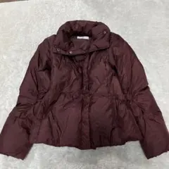 i BLUES 　中綿ジャケット　MaxMara系列　ボルドー　サイズ42のサムネイル