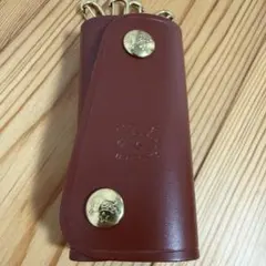 イルビゾンテ 3点セット 赤 クロコ 財布 キーケース キーホルダー 