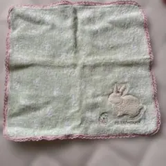 ジルスチュアート　うさぎ　タオルハンカチ