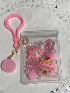 キャンディーバッグキーホルダー ピンク系