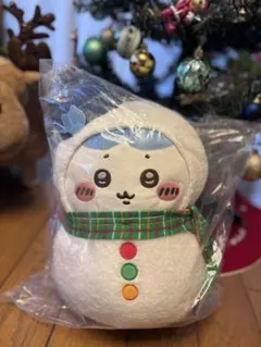 ちいかわ エニマイくじ B賞 ハチワレ ぬいぐるみ　雪だるま　2026