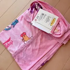 アンパンマン ピンク 冷感ケット お昼寝 お昼寝タオル おひるねケット 冷感