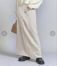 B&Y / サテンタイトスカート