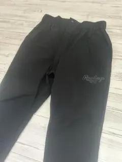 美品⭐︎Rawlings ブラック ジャージパンツ