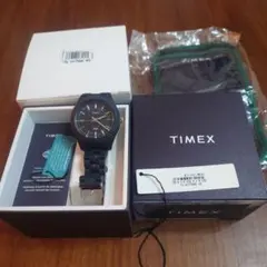 TIMEX TW2V35600 ブラック - メルカリ