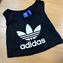 adidas 黒 タンクトップ XS