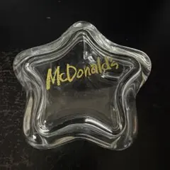 McDonald's 星型 ガラスプレート