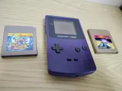ゲームボーイカラー パープル 本体　ジャンク品まとめ売り