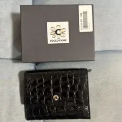 COCCO FORE 財布 黒　未使用
