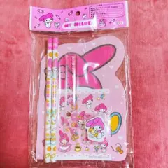 希少レア　マイメロディ　メモ文具セット　2001年製 サンリオ　平成レトロ