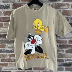 LOONEY TUNES トゥイーティー シルベスター Tシャツ Lのサムネイル