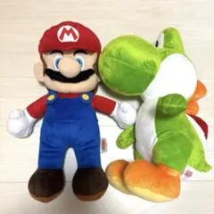 スーパーマリオ マリオ ヨッシー ぬいぐるみ 2点セット