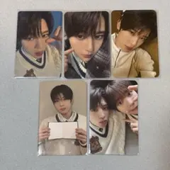 NCT WISH シオン WISHLIST トレカ 5枚セット