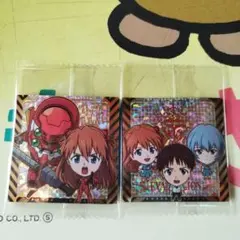 エヴァンゲリオン ウエハースシール　SSR 2枚セット