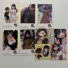 【未使用・新品】僕の心のヤバイやつ チェキ風カード 5種 シール 4種セット