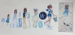 五等分の花嫁 中野三玖 アクリルスタンド 6つ まとめ売り