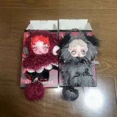 【POP MART】スカルパンダ　You Found Me！2体セット開封済み