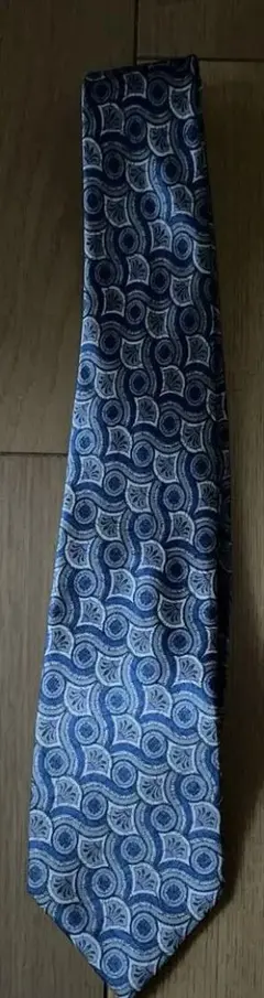 Yves Saint Laurent 幾何学模様 ネクタイ