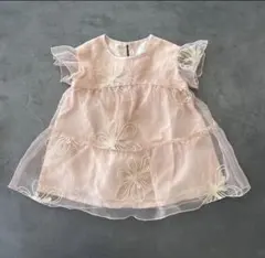 ZARA baby ワンピース　薄ピンクのサムネイル