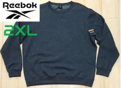 Reebok プルオーバー スウェット【2XL】トレーナー ビッグサイズ