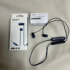 SONY WI-C100 ワイヤレスイヤホン ブルー