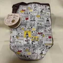 スヌーピー　ペットボトルカバー　保冷　2ℓ対応